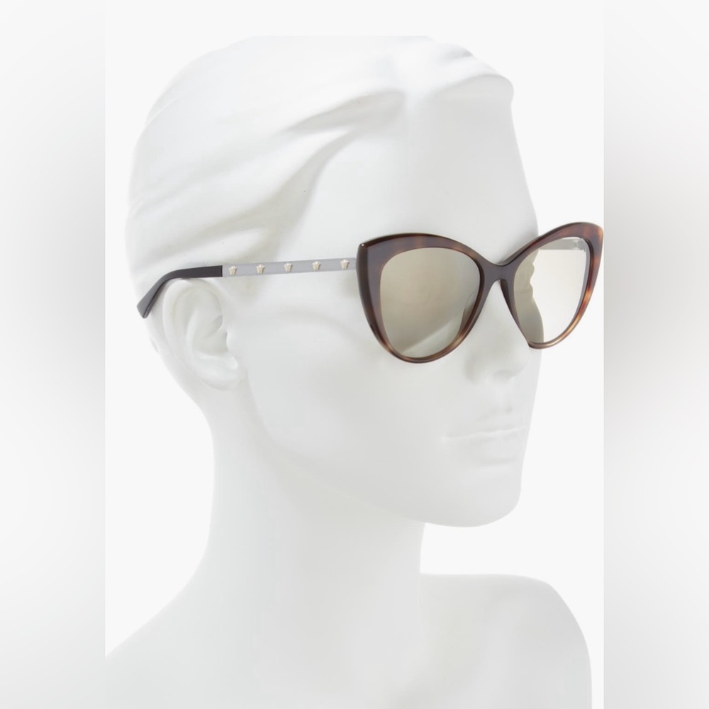 Versace‎ Medusa 57mm cat eye sunglasses
